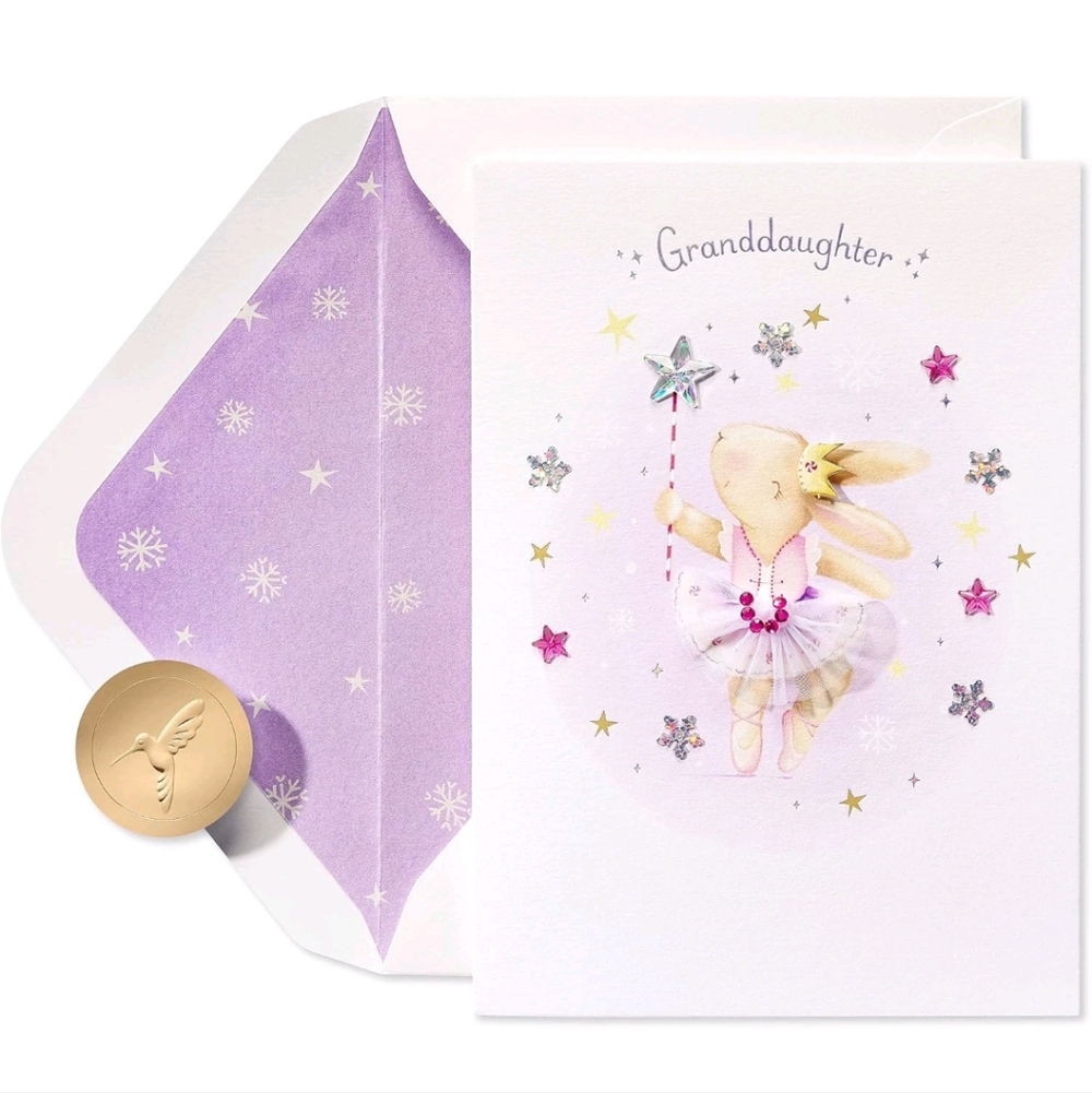 Papyrus Christmas Card for Granddaughter (Merry and Magical Holiday)NIP